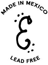 Encantada Handmade Hand-Painted Authentic Mexican Pottery Mugs (1-Pack, Mas Red)