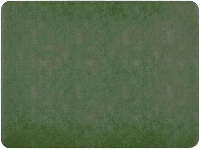 Bathroom Mat Quick Dry, Bathroom Rugs Non Slip Washable Thin Absorbent Bath Mat Fits Under Door Bathroom Floor Mat Perfect for Bath, Shower, or Sink 36"x48" Sage Green