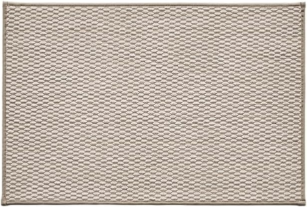 Bathroom Rugs Non Slip Washable, Super Absorbent Thin Bath Mat Small Quick Dry Low Pile Bathroom Rug, Beige 20"x30"