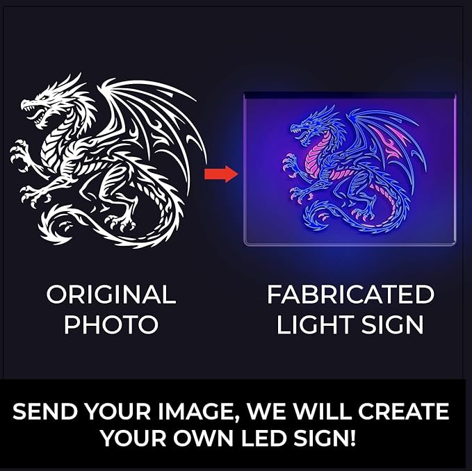 Personalized Guitar Bar Signs with Your Name for home wall light up with personalized pub name, man cave accessories, beer themed neon customizable lighted sign