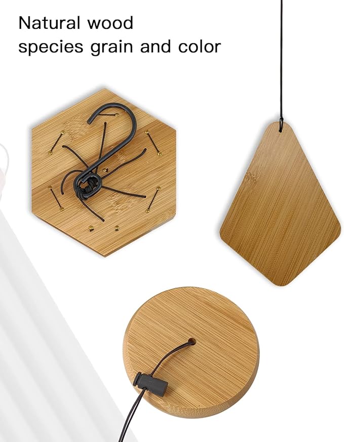 Wind Chimes Outdoor Deep Tone, 30 Inches Wind Chimes Outdoor, Memorial Wind Chimes with Hook as Gifts for Mother's Day/Housewarming/Christmas, Patio, Garden, Yard, Home Décor. Black