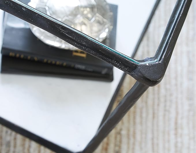 Signature Design by Ashley Ryandale Contemporary Accent Table, Antique Black