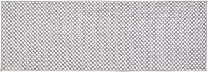 Bathroom Runner Rugs, Long Bath Mat Runner Washable Thin Quick Dry Low Pile Bathroom Runner Rugs Non Slip, Light Grey 24"x70"