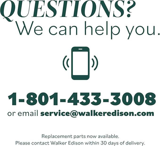 Walker Edison Arundo Reeded TV Stand with Fireplace & Storage, 70" Fireplace, English Oak