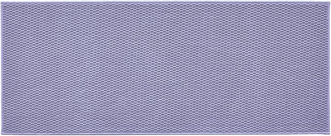 Bathroom Runner Rug, Long Bath Mat Washable Thin Quick Dry Low Pile Bathroom Runner Rugs 24 x 60 Non Slip, Lavender 24"x60"