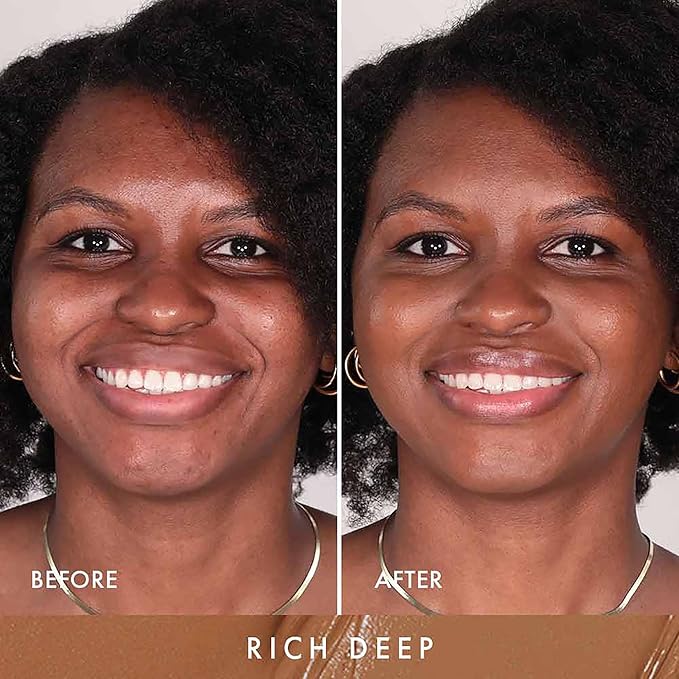 Wander Beauty Dualist Matte and Illuminating Concealer Makeup - Rich Deep - Dual-Ended Matte & Liquid Concealer Stick - Full Coverage Formula to Brighten, Firm & Hydrates Under Eyes - 0.28 fl oz