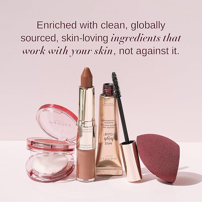 Wander Beauty Dualist Matte and Illuminating Concealer Makeup - Golden Tan - Dual-Ended Matte & Liquid Concealer Stick - Full Coverage Formula to Brighten, Firm & Hydrates Under Eyes - 0.28 fl oz