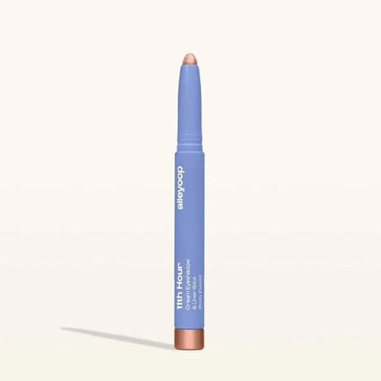 ALLEYOOP 11th Hour Waterproof Cream Eyeshadow Stick ?€? Long-Lasting Eye Shadow Pencil & Eyeliner, Cream to Powder Stick & Highlighter ?€? Smudge-Proof Eyeshadow Shimmer, Penny Passion Shimmer