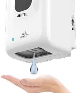 Soap Dispenser,Touchless Automatic Foaming Hand Sanitizer Dispenser Wall Mount, 40oz Motion Sensor Foam Liquid Refill Bottle Sanitizer Dispensing for Bathroom Kitchen Home