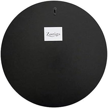 Mosaic Mirror, Wall Art Décor – Handcrafted Decorative Wall Mirror, Light and Navy Blue, Brown, Gray, and Black Round Mosaic