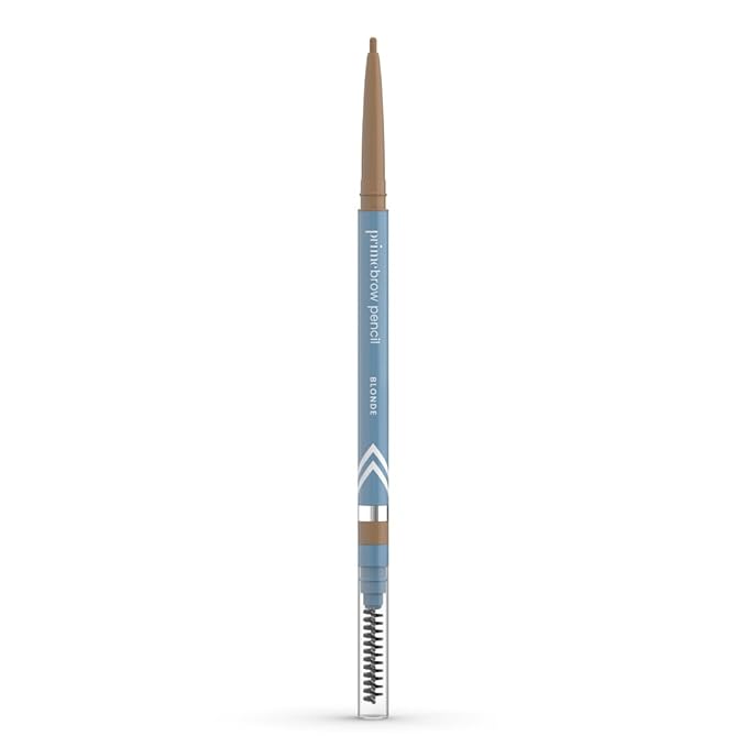 PrimeBrow Pencil for Mature Women ?€? Ultra-Precise Tip for Natural, Hair-Like Strokes ?€? Smudge-Proof & Long-Lasting Wear ?€? Great for Thinning, Sparse, or Graying Brows (Blonde)