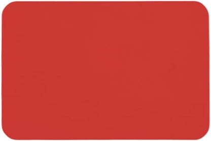 Christmas Bath Mat, Red Bathroom Rugs Non Slip Washable Thin Absorbent Bath Mat Fits Under Door Bathroom Floor Mat Perfect for Bath, Shower, or Sink 20"x30" Red