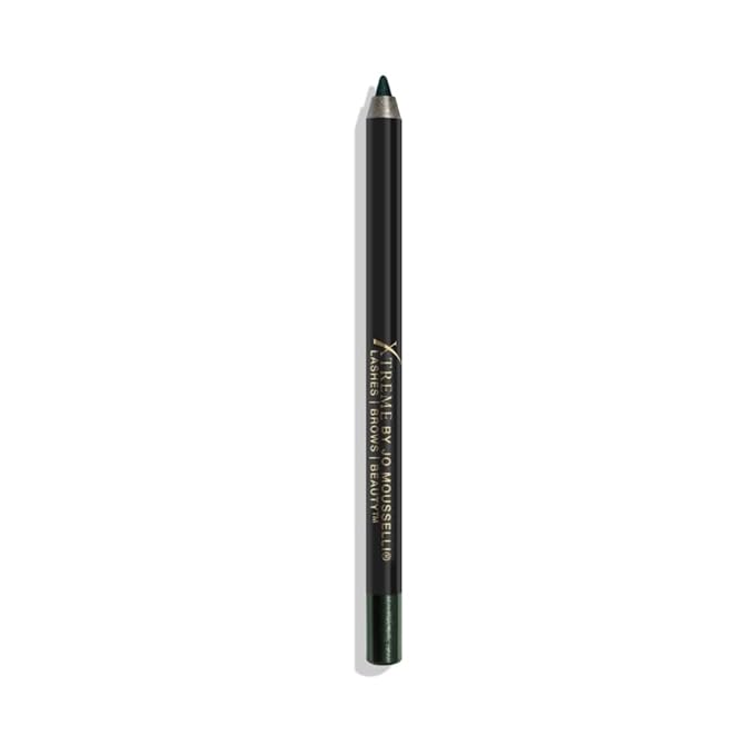 Xtreme Lashes GlideLiner Long Lasting Eye Pencil with Sharpener, Forest Green, 0.04 Oz, Waterproof Makeup, Gel Formula, Blendable, Smudge, Fade, & Sweat Proof