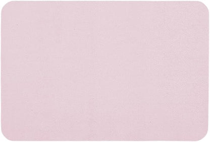 Pink Bath Mat, Bathroom Rugs Non Slip Washable Thin Absorbent Quick Dry Bath Mat Fits Under Door Bathroom Floor Mat Perfect for Bath, Shower, or Sink 24"x36" Pink