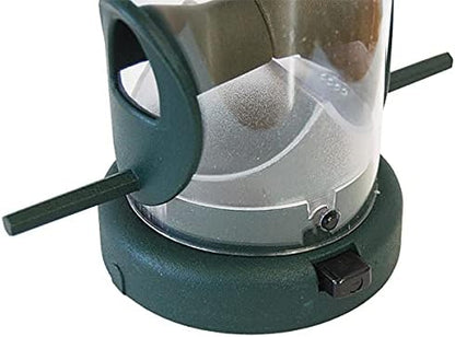 Set of 2 Aspects Large Quick-Clean Seed Tube Bird Feeders, Spruce Green 425-CP2