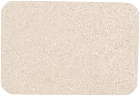 Bathroom Mat Quick Dry, Bathroom Rugs Non Slip Washable Thin Absorbent Bath Mat Fits Under Door Bathroom Floor Mat Perfect for Bath, Shower, or Sink 16"x24" Beige