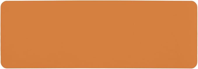 Bathroom Mat Quick Dry, Bathroom Rugs Non Slip Washable Thin Absorbent Bath Mat Fits Under Door Bathroom Floor Mat Perfect for Bath, Shower, or Sink 24"x70" Orange