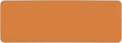 Bathroom Mat Quick Dry, Bathroom Rugs Non Slip Washable Thin Absorbent Bath Mat Fits Under Door Bathroom Floor Mat Perfect for Bath, Shower, or Sink 24"x70" Orange