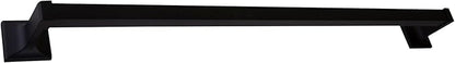 Design House 544577 Millbridge Modern 24-inch Towel Bar for Bathroom Bedroom Closet or Kitchen Matte Black