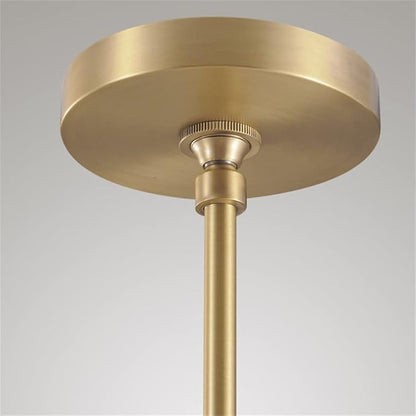 Raindrop Pendant Lights 2 Pack, Pendant Lights for Kitchen Island, Brass Rod Dining Room Light Fixture, Raindrop Chandelier, Pendant Lights for Living Room Hallway, Including Bulb