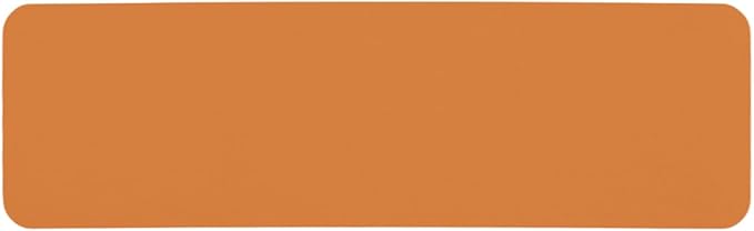 Bathroom Mat Quick Dry, Bathroom Rugs Non Slip Washable Thin Absorbent Bath Mat Fits Under Door Bathroom Floor Mat Perfect for Bath, Shower, or Sink 17"x59" Orange