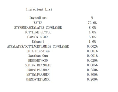 docolor Waterproof Eyeliner Pen Super Slim Liquid Eyeliner Eye Liner Gel (Gold)