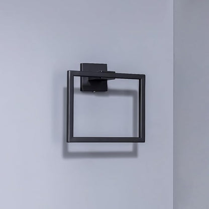 10-Piece Bathroom Hardware Set - Matte Black SUS304 Stainless Steel Wall-Mounted Towel Bar, Holder & Racks, 23.6 Inch