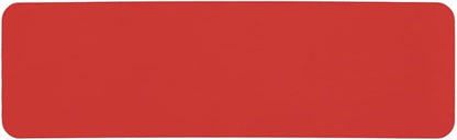 Christmas Bath Mat, Red Bathroom Rugs Non Slip Washable Thin Absorbent Bath Mat Fits Under Door Bathroom Floor Mat Perfect for Bath, Shower, or Sink 17"x59" Red