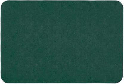 Bathroom Mat Quick Dry, Bathroom Rugs Non Slip Washable Thin Absorbent Bath Mat Fits Under Door Bathroom Floor Mat Perfect for Bath, Shower, or Sink 24"x36" Dark Green