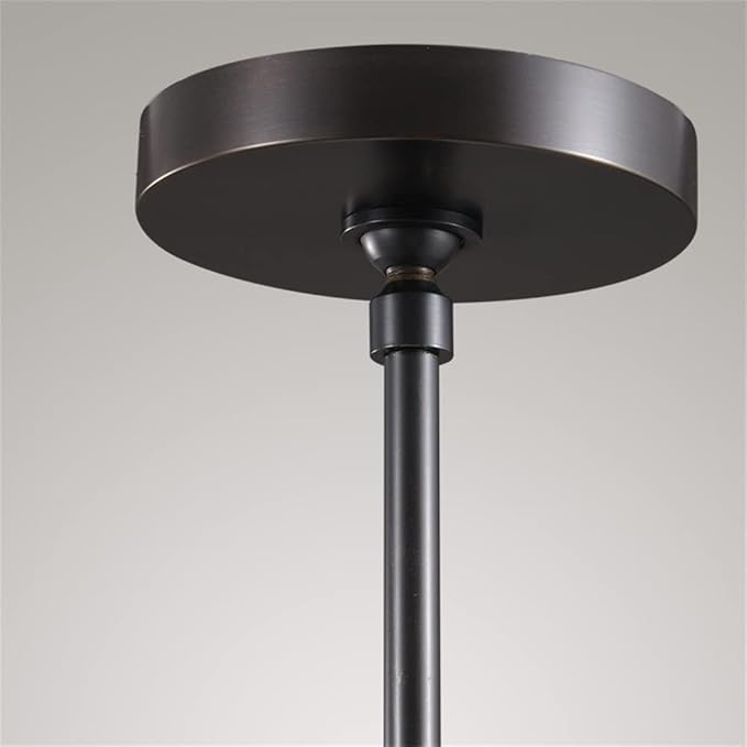 Raindrop Pendant Lights, Bronze Modern Pendant Lights for Kitchen Island with Rod, Penadant Light Fixtures, Chandelier for Living Room Hallway,Bedroom Pendant Light, Bulb Included