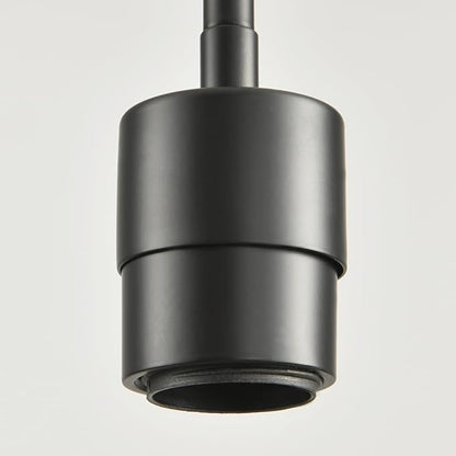 Black Pendant Lights Kitchen Island - Seeded Glass Pendant Light Fixture Multiple Stems Rods 3 Units 12 Inch 3 Units 4 Inch (1 Pack Black Seeded Downrod)