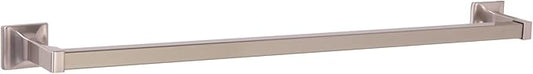 Design House 539148 Millbridge Classic 24-inch Towel Bar for Bathroom Bedroom Closet or Kitchen Satin Nickel