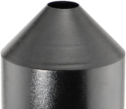 Set of 2 Audubon Torpedo Squirrel Baffles - Black Steel, 6" Diameter Each, Protect Bird Feeders on Poles