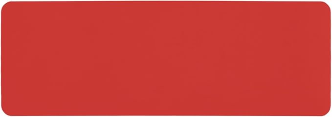 Christmas Bath Mat, Red Bathroom Rugs Non Slip Washable Thin Absorbent Bath Mat Fits Under Door Bathroom Floor Mat Perfect for Bath, Shower, or Sink 24"x70" Red