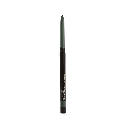 VASANTI Kajal Waterline Eyeliner Pencil - Long-lasting, Waterproof, Smudge-proof, Safe for Sensitive Eyes, Waterline Eye Liner - Opthalmologist Approved and Tested (Midnight Green)