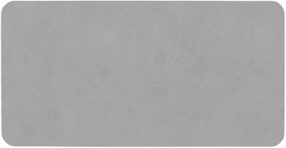 Bathroom Mat Quick Dry, Bathroom Rugs Non Slip Washable Thin Absorbent Bath Mat Fits Under Door Bathroom Floor Mat Perfect for Bath, Shower, or Sink 24"x48" Light Grey