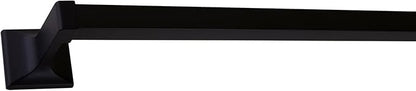 Design House 544577 Millbridge Modern 24-inch Towel Bar for Bathroom Bedroom Closet or Kitchen Matte Black