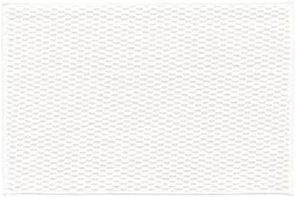 Bathroom Rugs Non Slip Washable, Super Absorbent Thin Bath Mat Small Quick Dry Low Pile Bathroom Rug, White 16"x24"