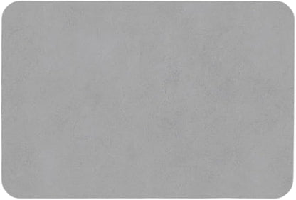 Bathroom Mat Quick Dry, Bathroom Rugs Non Slip Washable Thin Absorbent Bath Mat Fits Under Door Bathroom Floor Mat Perfect for Bath, Shower, or Sink 24"x36" Light Grey