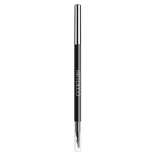 ARTDECO Ultra Fine Brow Liner - Coal - Thin Twist-Out Tip Creates Ultra-Fine Lines - Integrated Grooming Brush - Smudge-Proof & Waterproof - Eyebrow Pencil - Eye Makeup - Vegan - 0.03 Oz