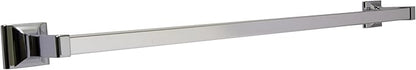 Design House 30 in Millbridge Towel Bar, Standard Wall Mount, Concealed Screws, Easy Installation, Polished Chrome, 31.96 in L x 1.81 in W x 3.15 in H, Item 533034