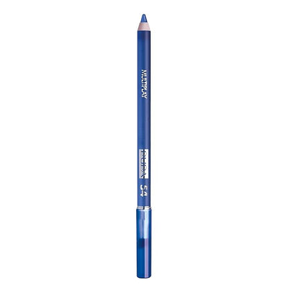 Pupa Milano Multiplay Eye Pencil - Creamy, Blendable Eyeliner With Smudge Tip - Create Long Wearing, Glamorous Intensity - Smooth, Lasting Color Liner For Waterline Or Lid - 54 Indigo Blue - 0.04 Oz