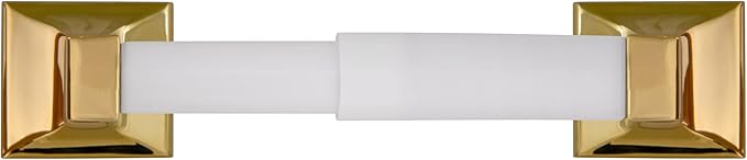 Design House 533299 Millbridge Classic Toilet Paper Holder for Bathroom Polished Brass