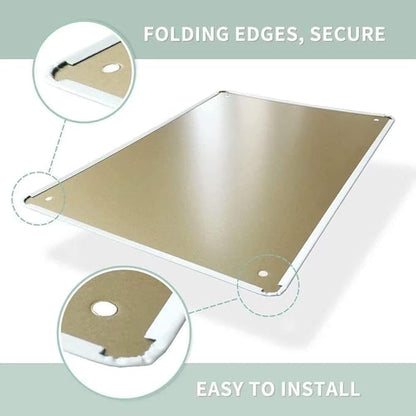 Squirrel Sign Funny Metal Sign Squirrel Feeding Area Watch Your Nuts Signs Vintage Tin Sign For Home Outdoor Garage Wall Decoration 8x12inch