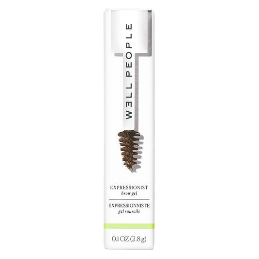 Well People Expressionist Brow Gel, Conditioning Gel For Thickening & Filling In Brows, Creates Fuller-looking Brows, Vegan & Cruelty-free, Brown
