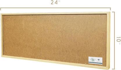 Simply Said, INC Farmhouse Frames 10" x 24" Sign - Stay Humble, Work Hard and Be Kind