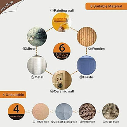 Quanhaigou Glow in The Dark Wall or Ceiling Moon Stickers – Luminous Decal Sticker for Simulated Planet Effect at Night – Red 3D Earth Black Tree Cat