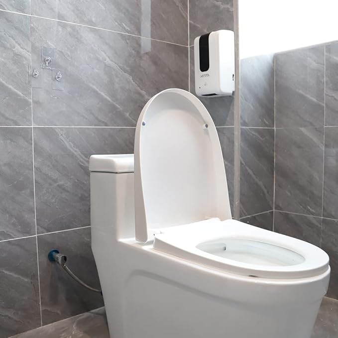 Soap Dispenser,Touchless Automatic Foaming Hand Sanitizer Dispenser Wall Mount, 40oz Motion Sensor Foam Liquid Refill Bottle Sanitizer Dispensing for Bathroom Kitchen Home