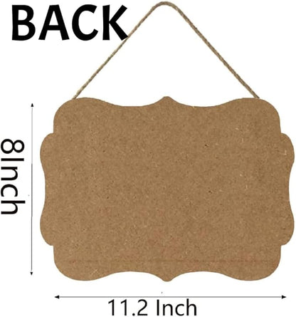 Personalized Custom Wooden Signs with Any Text Name for Home Door Man Cave Bar Family Farmhouse Decorative Home Kitchen Rustic Wall Decor