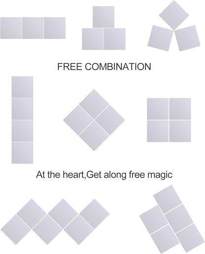 Unbreakable Plexiglass Acrylic Mirror for Kids, 1 PCS 8 x 8 inch, Shatterproof Safe Mirror for Wall, Used for Hand Makeup Mirrors, Hang Mirro, Bedroom Door Mirro, Shaving Mirrors, Workout Mirro